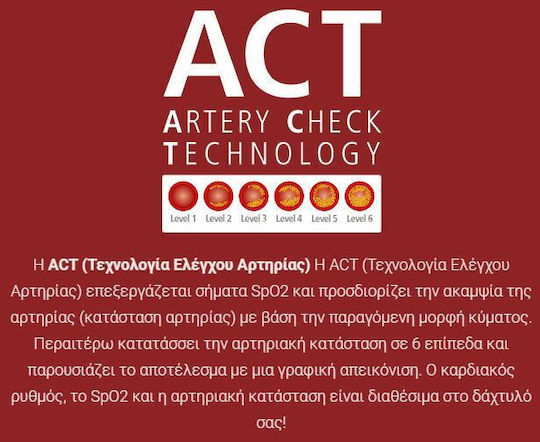 Rossmax Παλμικό Οξύμετρο Δακτύλου με ACT Λευκό