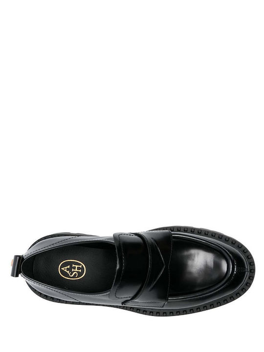 Combo A Leather Women's Moccasins in Gray Color