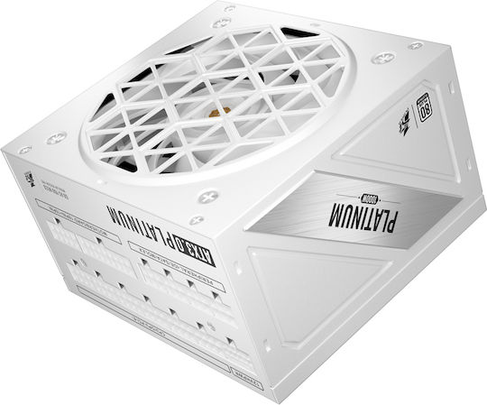 1STPLAYER NGDP1000 1000W White Computer Power Supply Full Modular 80 Plus Platinum