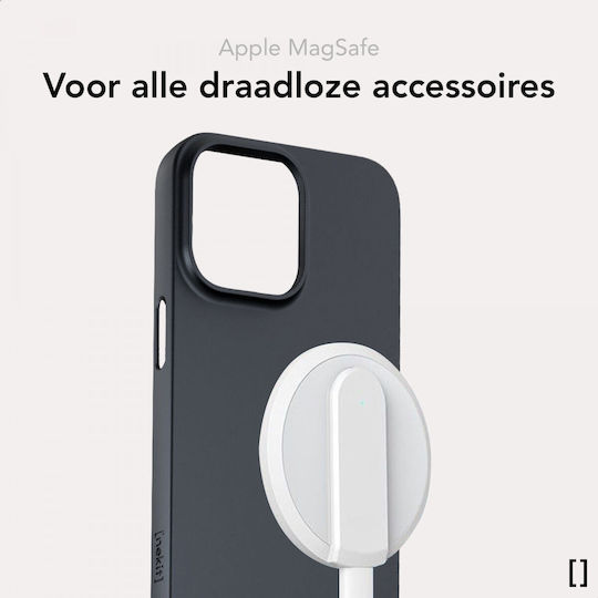 Nekit 1mm Umschlag Rückseite Kunststoff 1mm Blau (iPhone 14 Plus)
