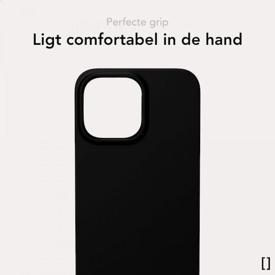 Nekit 1mm Umschlag Rückseite Kunststoff 1mm Schwarz (iPhone 13 Pro)