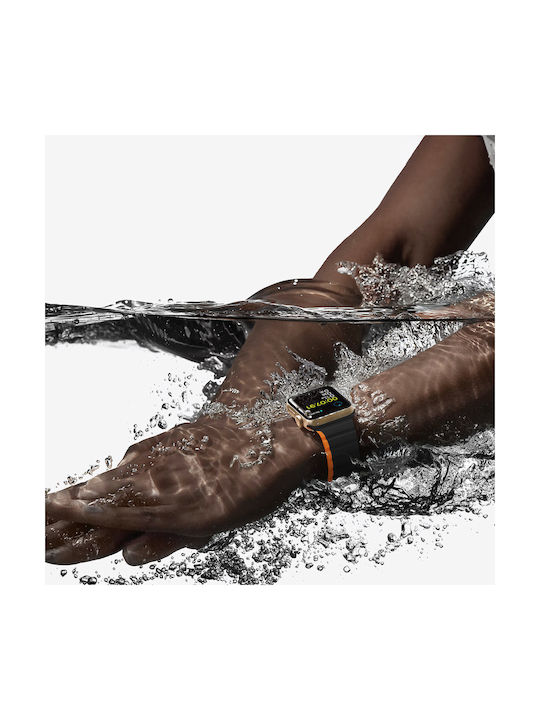 Dux Ducis D Version Λουράκι Black & Orange (Apple Watch 38/40/41mm)