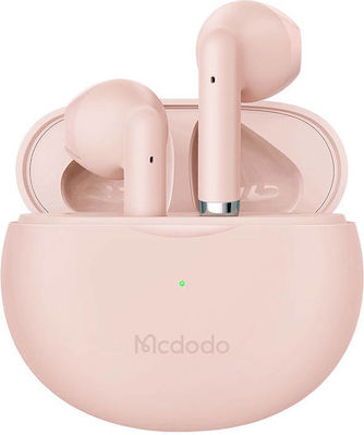 Mcdodo HP-2780 Earbud Bluetooth Handsfree Earphones with Charging Case Pink