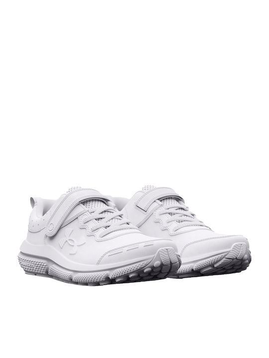 Assert 10 Kids Sports Shoes Running with Hoop & Loop Closure White