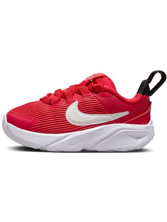 Nike Pantofi Sport pentru Copii Alergare Star Runner 4 Roșu Universitar / Negru / Alb / Alb Summit