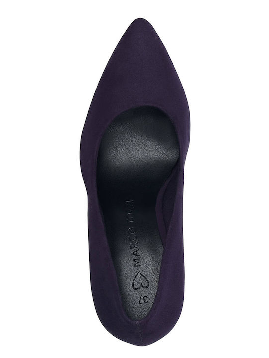 Suede Γόβες Μωβ