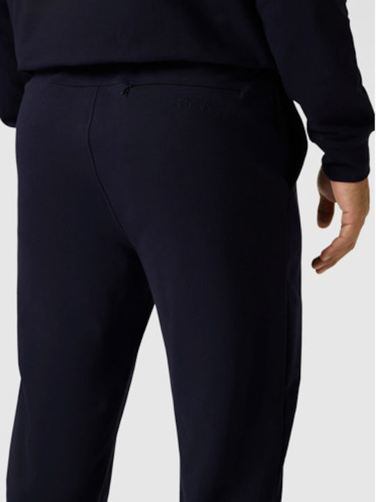 Sweatpants with Elastic Navy Blue