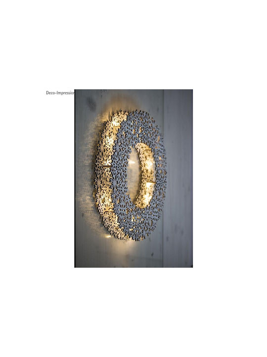 Rayher Christmas Wooden Decorative Wreath 35cm