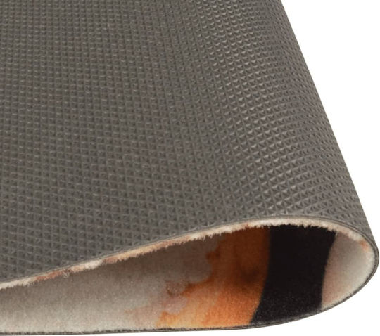 vidaXL Kitchen Mat Runner with Anti-slip Underlay Multicolour 45x150εκ.