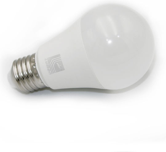 Adeleq Λάμπα LED 9W για Ντουί E27 Θερμό Λευκό 806lm με Φωτοκύτταρο