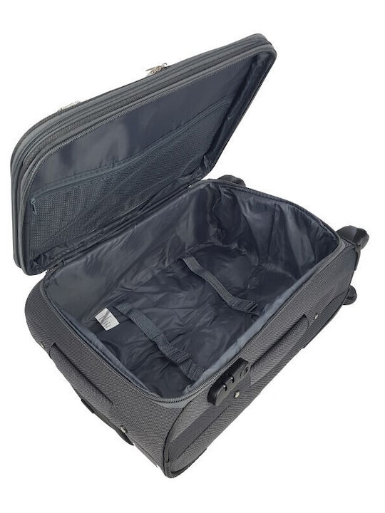 Playbags Βαλίτσες Γκρι ΑΝοιχτό