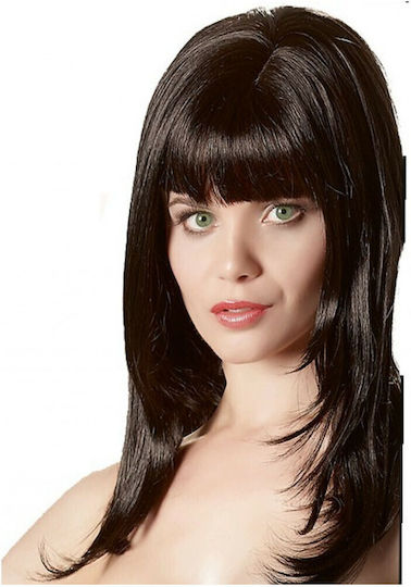 Wigged Love Sexy Perucă Lungă Neagră