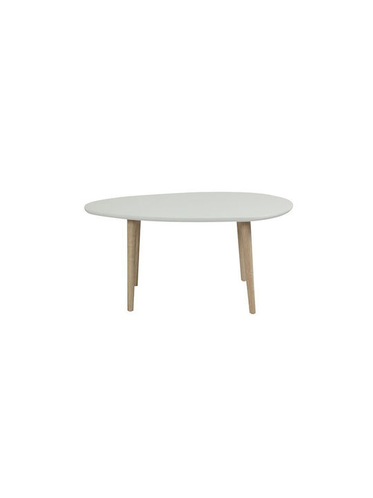 Oval Coffee Table Fine Beige L98xW60xH38cm