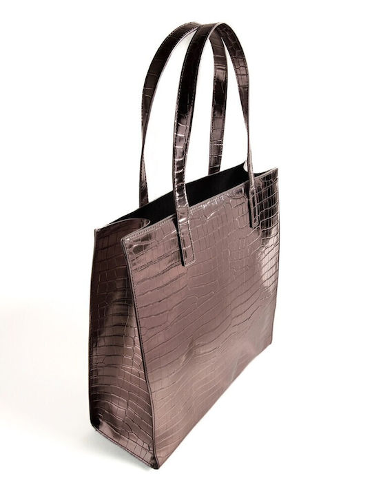 Croccon Women's Bag Shoulder Silver