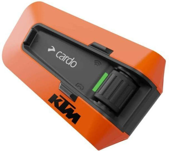 Cardo Packtalk Edge KTM Ενδοεπικοινωνία Μονή για Κράνος Μηχανής με Bluetooth
