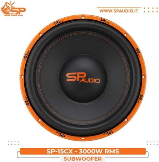 SP Audio SP15CX Subwoofer Αυτοκινήτου 15" 3000W RMS