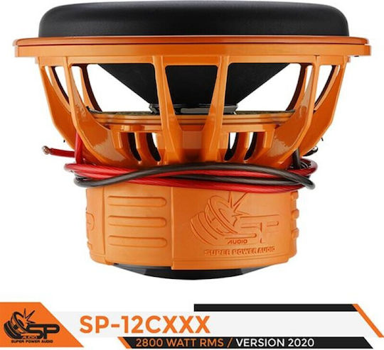 SP Audio SP12CXXX Subwoofer Αυτοκινήτου 12" 2800W RMS