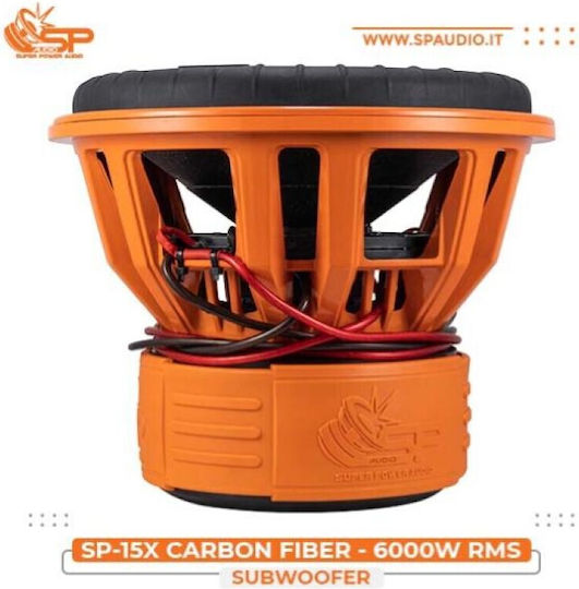 SP Audio SP15X Subwoofer Αυτοκινήτου 15" 6000W RMS