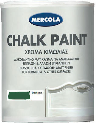 Mercola Chalk Paint Effect Vopsea cu Creta Brittish Green 750ml 3594