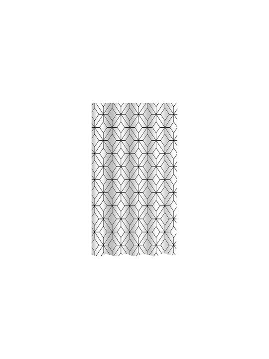 Cyclops Goa Duschvorhang Stoff 240x180cm White