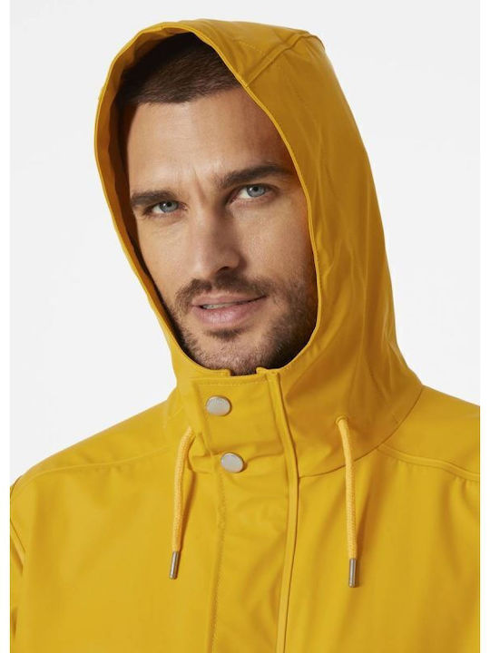 Geacă de iarnă waterproof galben