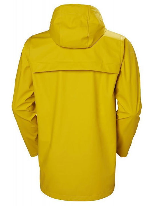 Geacă de iarnă waterproof galben