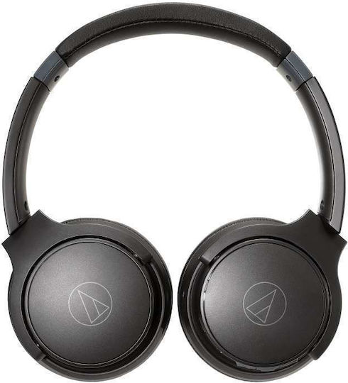Audio Technica ATH-S220BT Wireless / Wired On Ear Headphones with 60 hours of Operation and Quick Charge Black