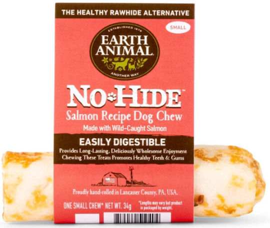 Earth Animal Κόκκαλο για Σκύλους με Γεύση Σολομού Medium 60gr