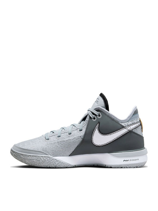 LeBron NXXT Genisus Low Basketball Shoes Gray
