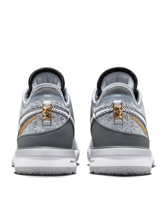 LeBron NXXT Genisus Low Basketball Shoes Gray