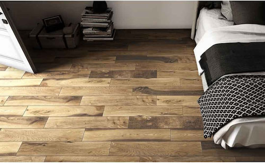 Yurtbay Seramik Placă În aer liber Porțelanat Mat 90x15cm Maro