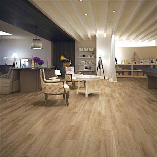 Keratile Fliese Boden Innenbereich 61x20cm Beige
