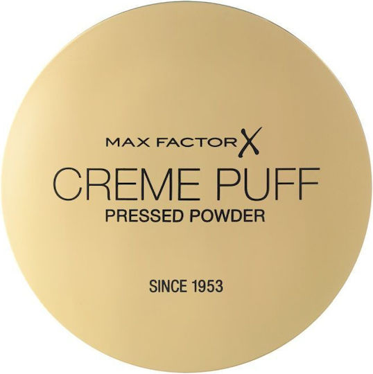 Max Factor Creme Puff Powder Compact Пудра 75 Златни 14гр