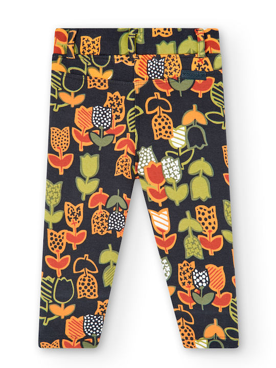 Boboli Kids Long Legging Floral Multicolour