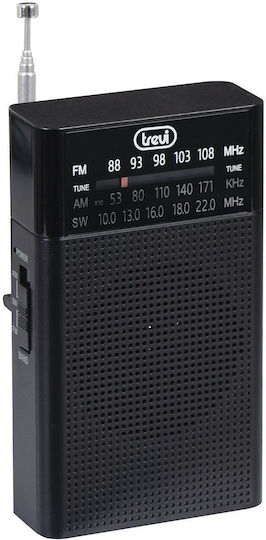Trevi RA-7F15 Mini Radio Battery Black