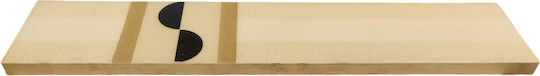 Ricchetti Ceramiche Листело на стена На закрито Керамичен Матов 32x6см Многоцветен