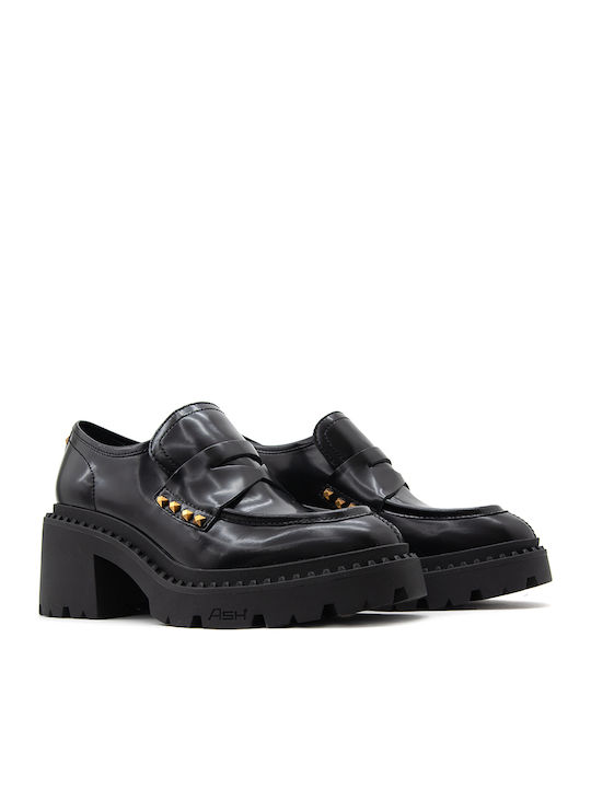 Combo A Leather Women's Loafers In Gray Color