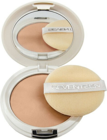 Seventeen Natural Silky Compact Powder Powder 8 Beige SPF15 12gr