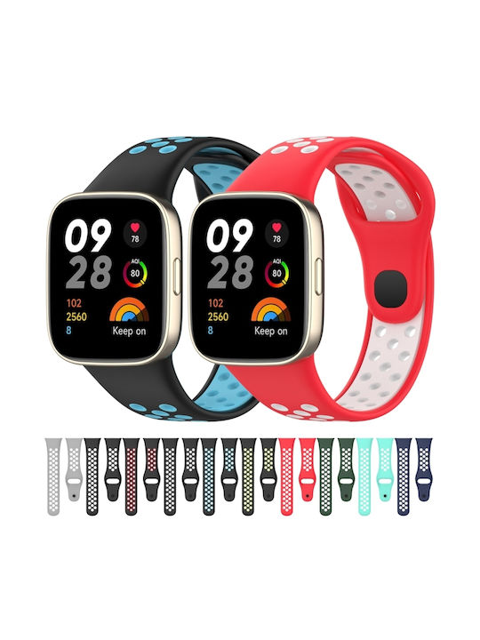 Armband Silikon Silber (Redmi Watch 3)