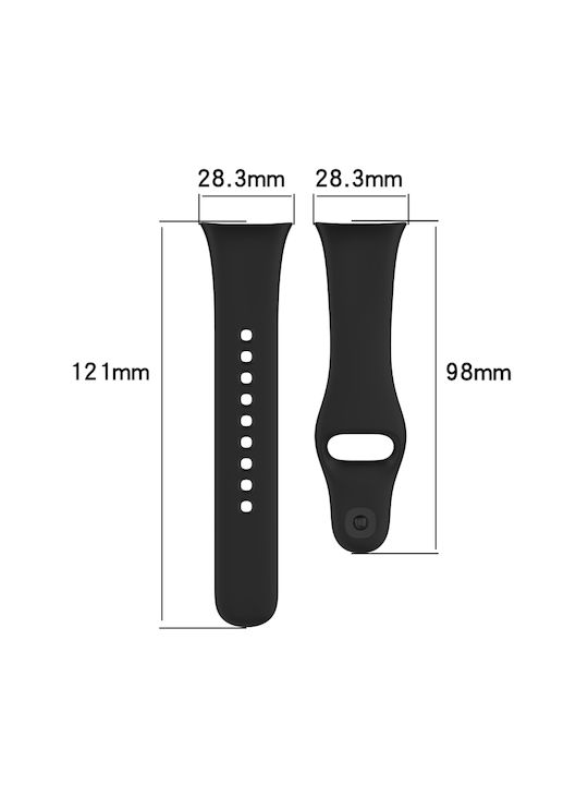 Loop Solid Color Λουράκι Σιλικόνης Πορτοκαλί (Redmi Watch 3)