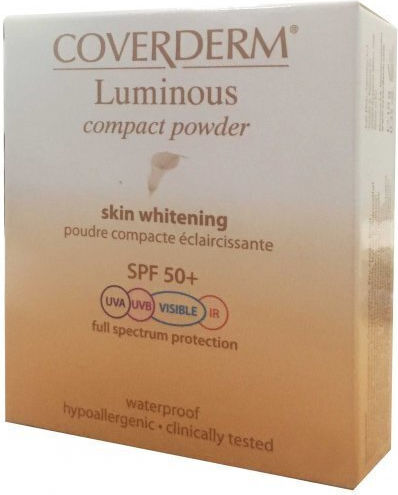 Coverderm Luminous Compact Powder Πούδρα 01 SPF50 10gr