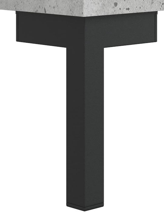 vidaXL TV-Ständer Grau M150xP30xH50cm