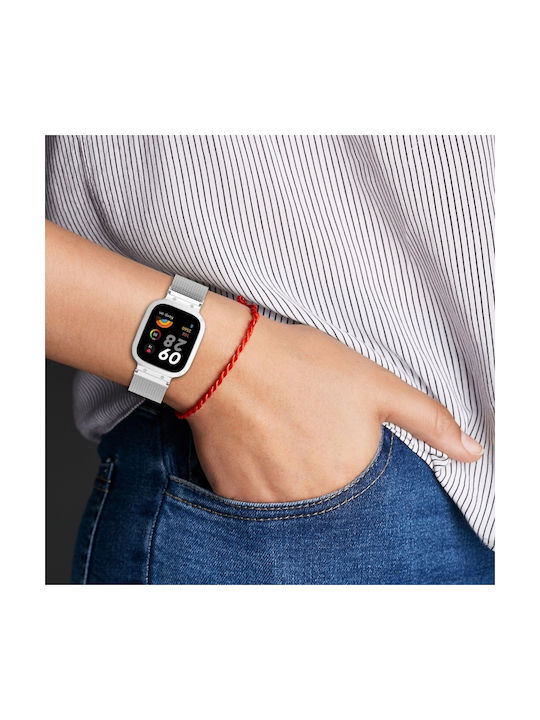 3 2 Λουράκι Ανοξείδωτο Ατσάλι Μαύρο (Redmi Watch 3)