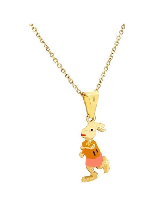 Xryseio Kinder-Motiv aus 14K Gold