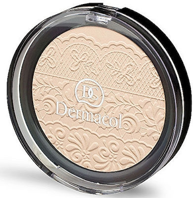 Dermacol Compact Powder With Lace Relief 01 8gr