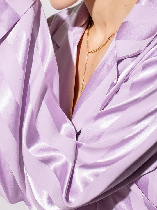 La Lolita Amsterdam Summer Women's Pyjamas Set Lilac Emery