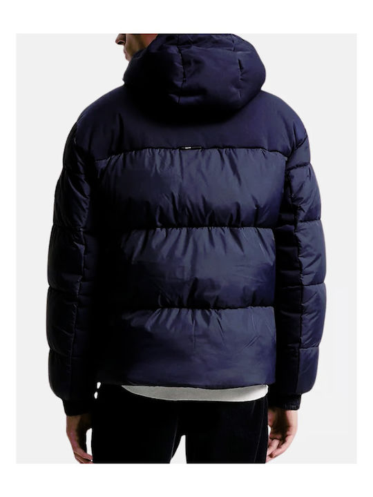 Tommy Hilfiger Jachetă Puffer Albastru marin