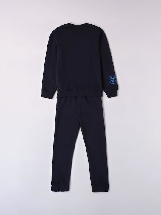 iDO Kinder Sweatpants Set - Jogginganzug Blau 2Stück