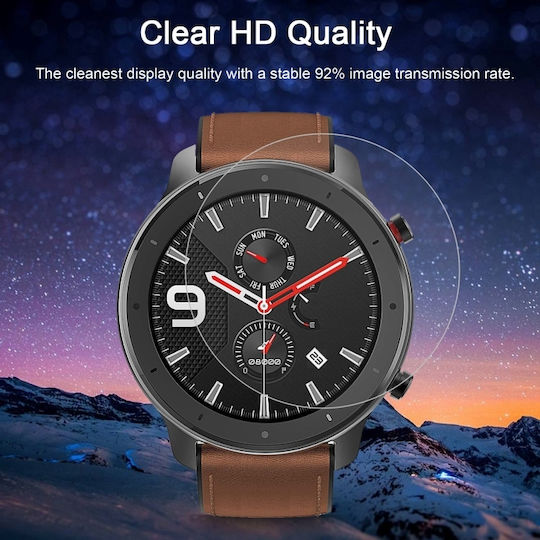 2,5D 9H Tempered Glass for the Amazfit GTR 47mm 1pcs CA4101
