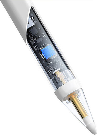 Baseus Smooth Writing 2 Stylus Lite Ψηφιακή με Palm Rejection για iPad σε Λευκό χρώμα P80015802213-02